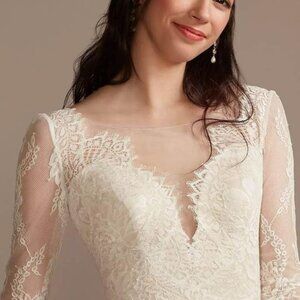 David's wedding bridal dress (size 6)